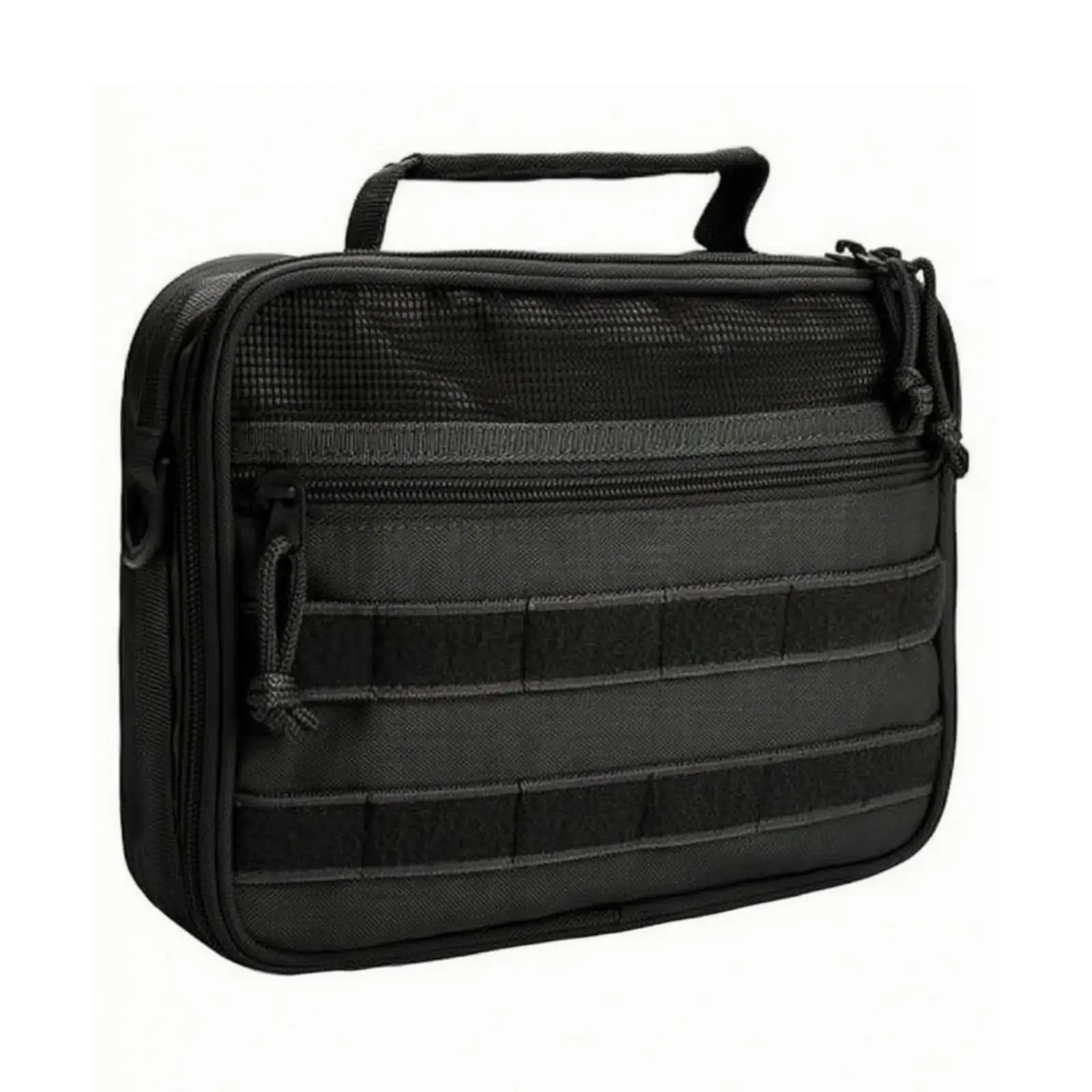Nylon Outdoor Travel Pouch with Hanging Hook Waterproof Toiletry Bag Organizer for Weekend Getaway and Gym