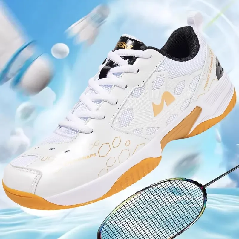 

2026 New Couple's Badminton Shoes: Breathable and Comfortable, Responsive and Shock-Absorbing, Professional Competition