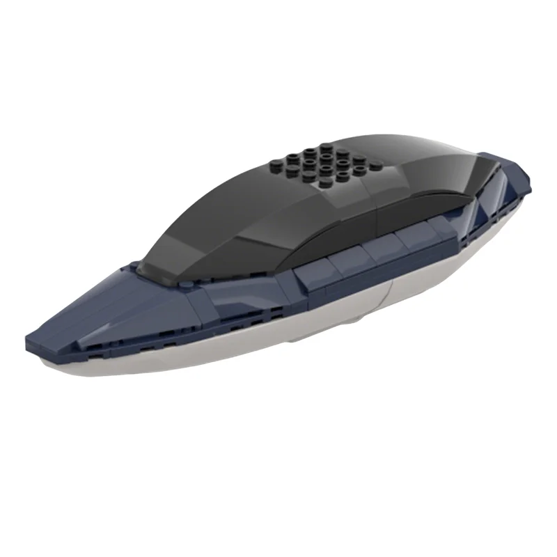 

Набор для сборки модели футуристического скоростного катера MOC, 146 деталей, конструктор, развивающая игрушка, идея для креативного подарка на Рождество, для детей