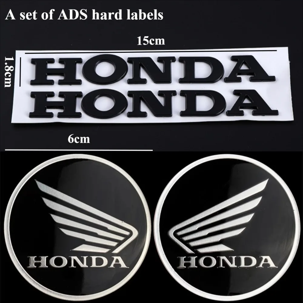 

Honda sticker PCX125CBR650 and other motorcycle accessories modified with new flying wing emblem circular logo acrylic material
