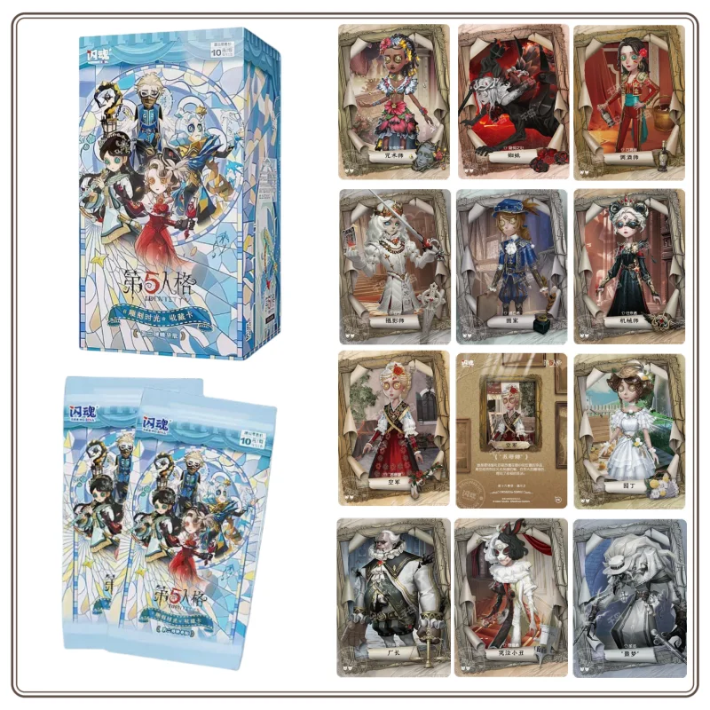 New in Stock Identity V Card Essence Version Vol. 2 Original Box Carving Time Peripheral Collection Card Children's Game Gift