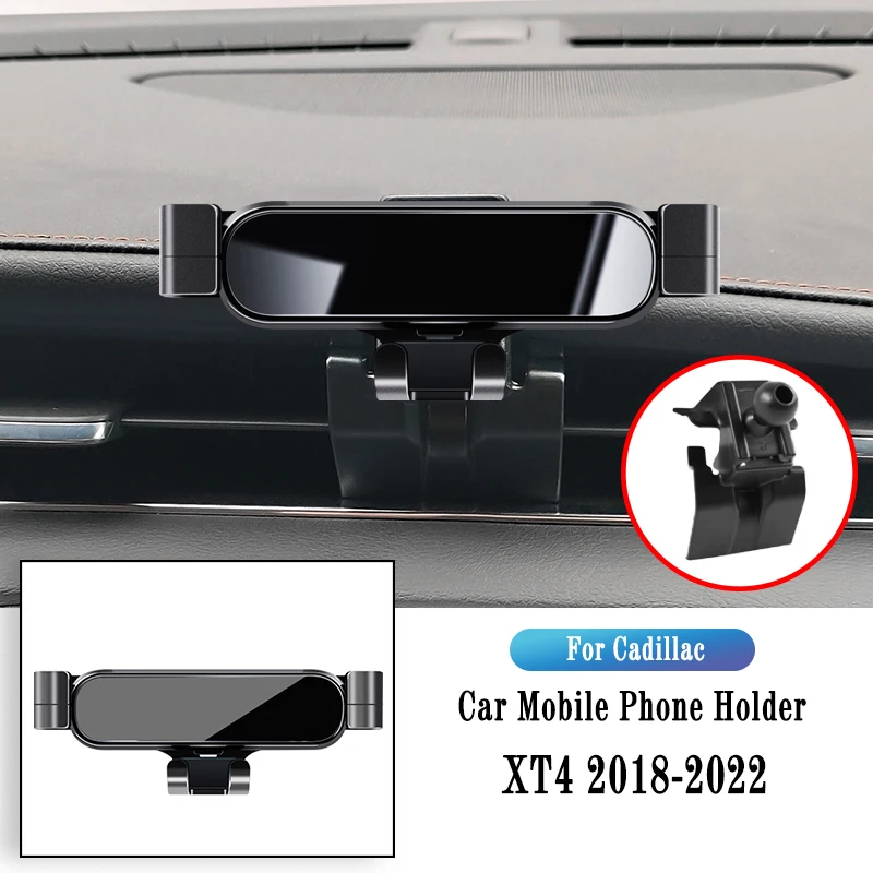 

Car Phone Holder For Cadillac XT4 2018-2022 Gravity Navigation Bracket GPS Stand Air Outlet Clip Rotatable Support Accessories