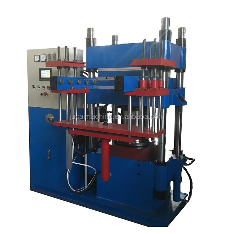 Auto Vulcanization Press Machine With 2RT 3RT Ejector Device Hydraulic Heat Press For Rubber Curing With Gear Core Component