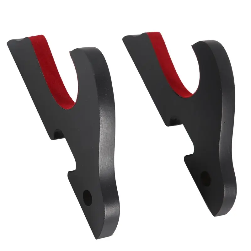Sword Wall Mount 2/Set 1-Tier Padded Hook Katana Holder Adjustable Display Hanger For Samurai Sword Tanto Highly Recommended