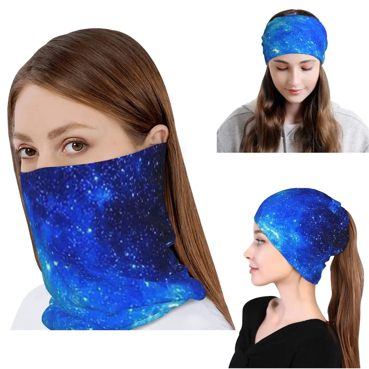 

Planet Earth Bandana Neck Gaiter Mask Scarf Multi-use Headband Beanies Hat Unisex Adult Washable