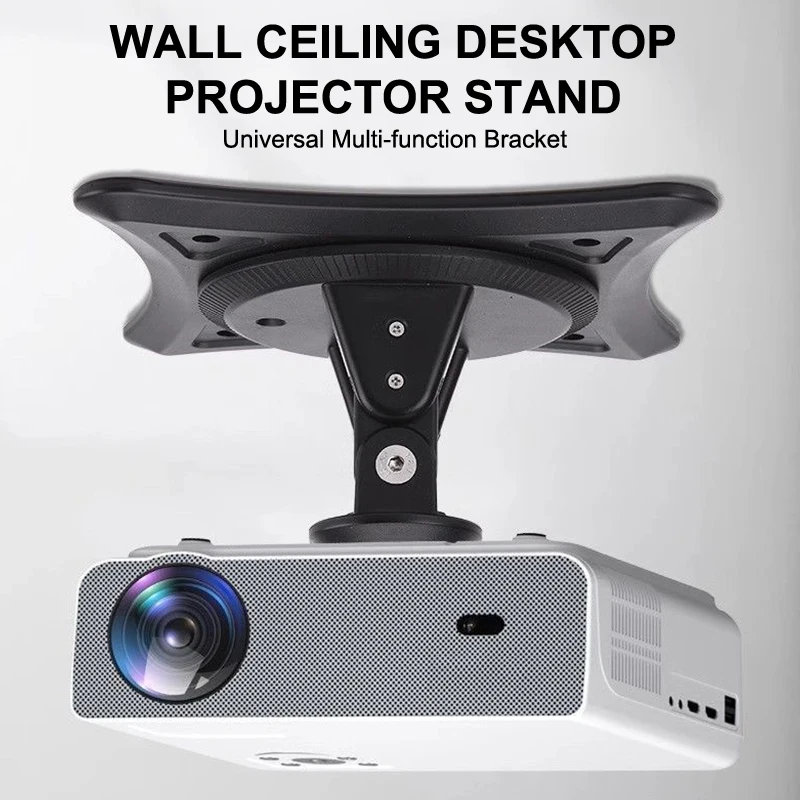 Desktop Projector Stand Wall Mount Ceiling Projector Bracket Portable Universal Projector Holder For Studio Home Outdoor Camping