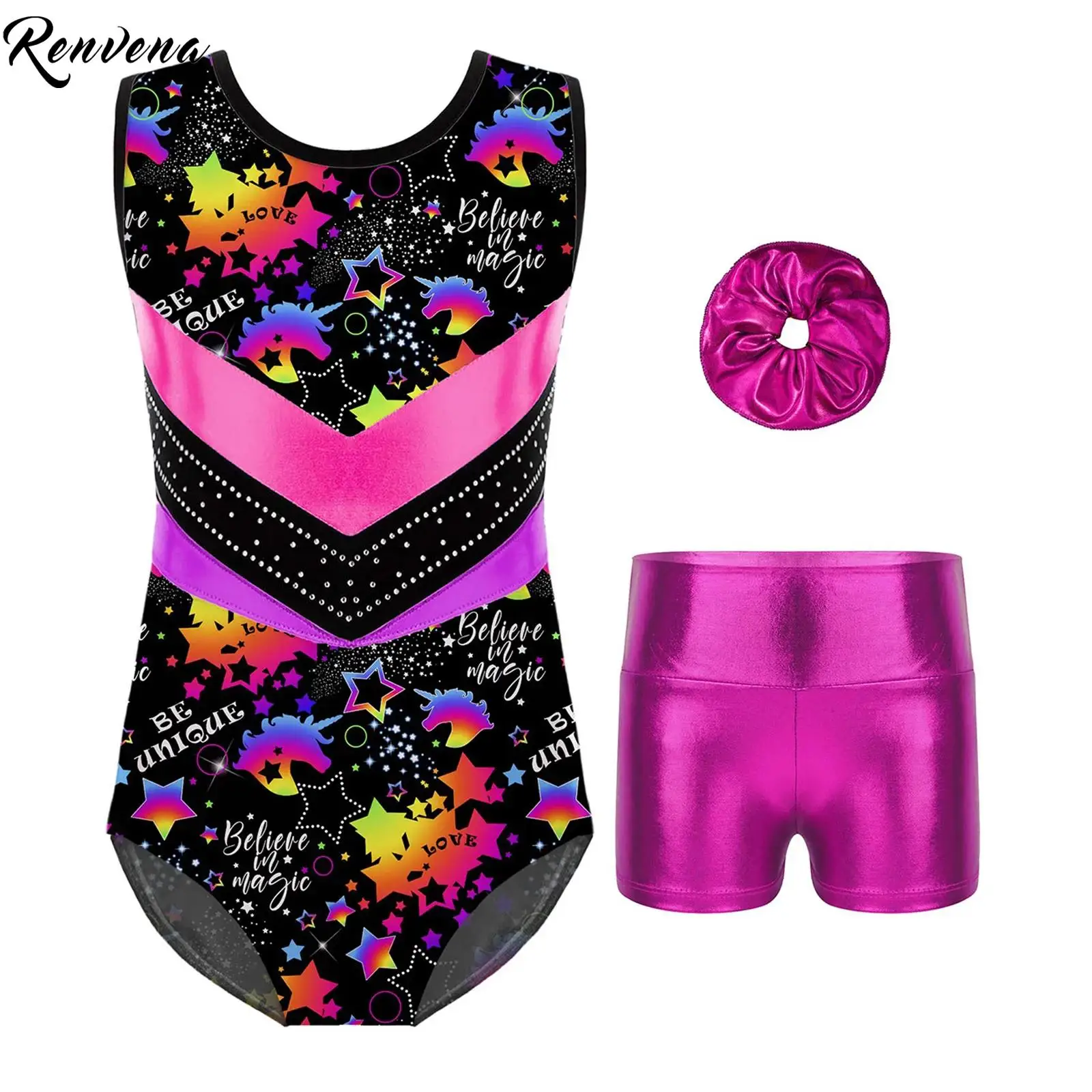 roupa-de-ginastica-de-bale-para-meninas-sem-mangas-malha-de-danca-body-estampado-e-shorts-de-danca-de-cintura-alta-para-aula-de-ginastica