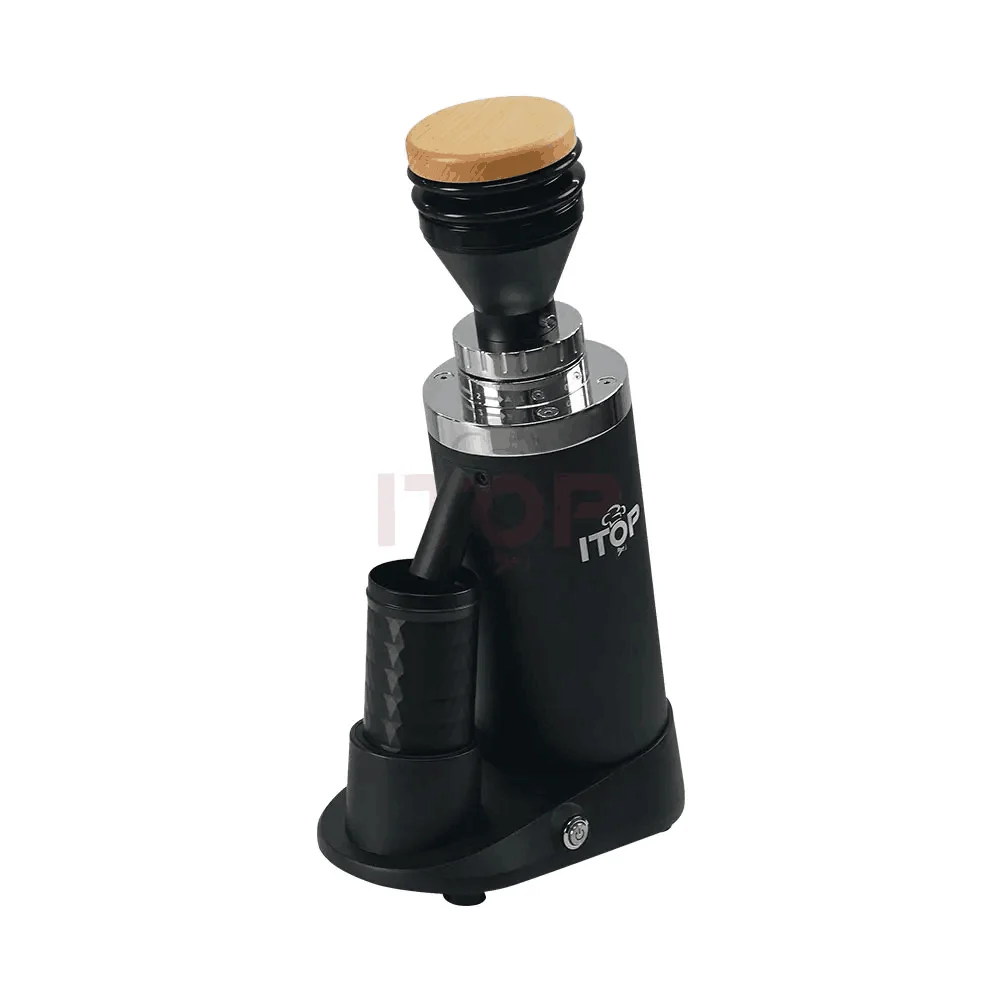 ITOP Coffee Grinder 64MM Flat Titanium Screwless Burrs Stepless Fineness Adjustment Espresso SEO Coffee Powder Grinding Machine