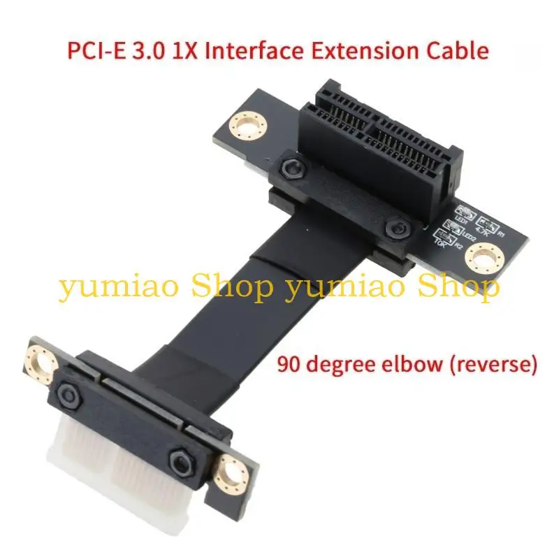 

587B PCI-E 1X to PCIE Extension Cord 8Gbps Ultra-Fast 5cm Cord