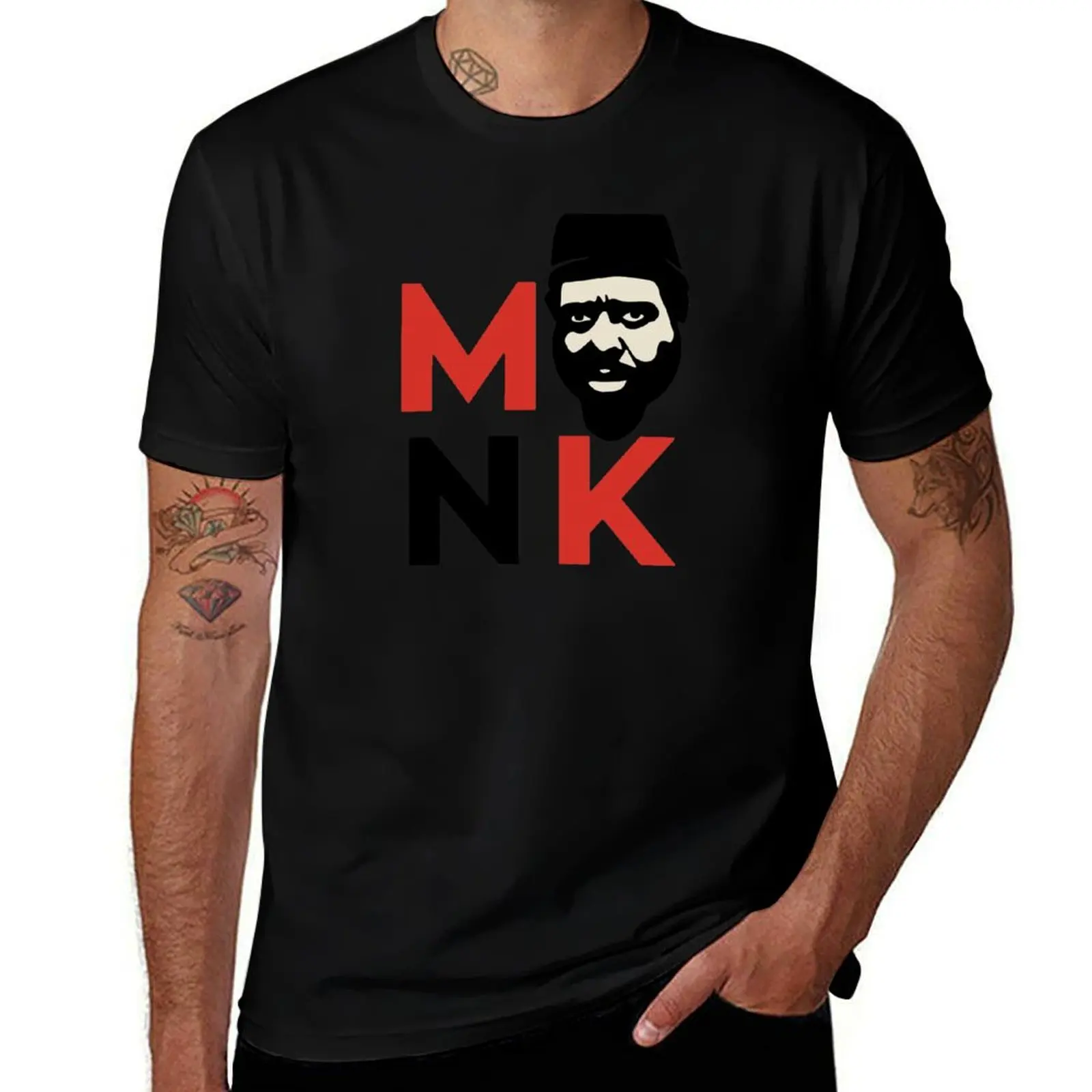 

F4F0E7thelonious monk футболка топы рубашка на заказ винтажная рубашка в стиле аниме футболки персонализированная роскошная мужская одежда