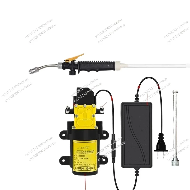 Conditioner Cleaner Set Household Adjustable High Pressure 60W Water Pump Lift 60M Flow 8L/MIN with 3.0M Water Pipe