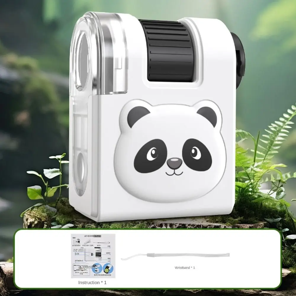 Torcia a LED Mini microscopio 80x Ingrandimento 80x Microscopio portatile tascabile Microscopio tascabile leggero e durevole Ragazzi