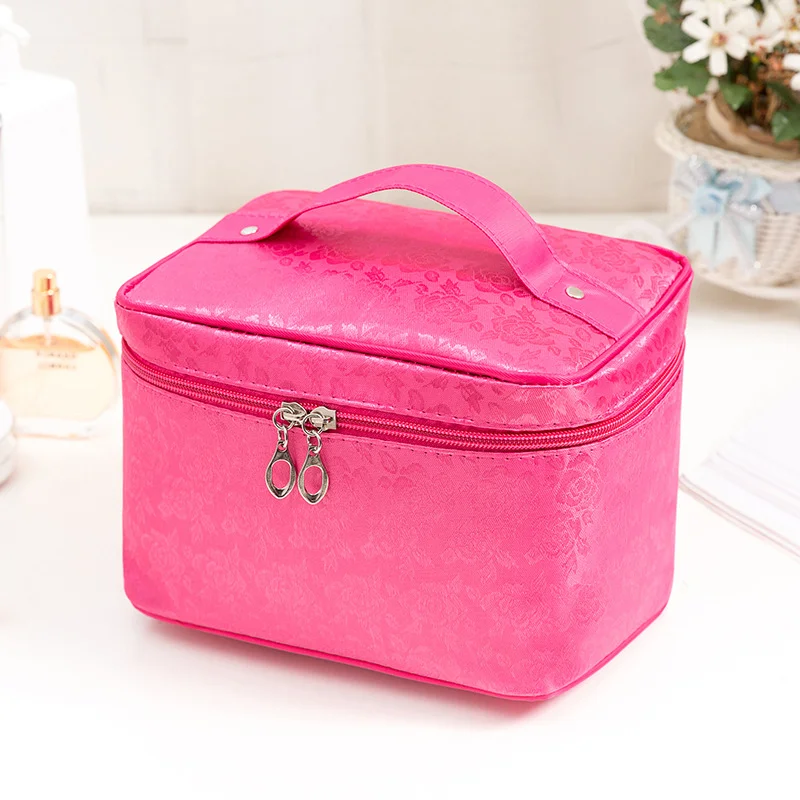 Big Size Women Cosmetic Bag Letter Large Capacity Multi-Function Zipper Makeup Bag Ladies Fashion Neceser Maquillaje ZDH012