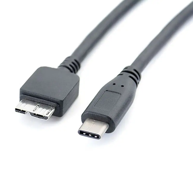 Data Sync Wire 0.3Meter Type-C to Micro USB Cable Durable Tablet Accessories