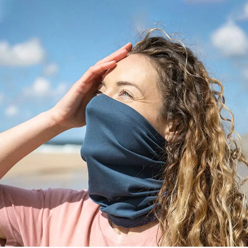 Premium Merino Wool Neck Gaiter Seamless Thermal Scarf Outdoor Winter Face Mask Hiking Cycling Running Breathable Unisex