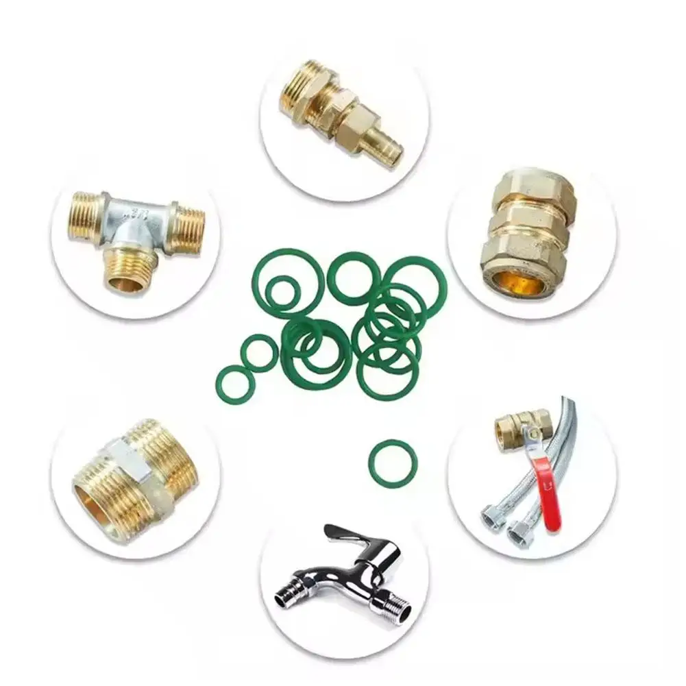 595-teiliges O-Ring-Set für Klimaanlagen, 36 Größen, Dichtung, Gummi-O-Ringe, Sortimentsset für Kompressor-Automobil-A/C-Sanitärreparatur – Detail 15