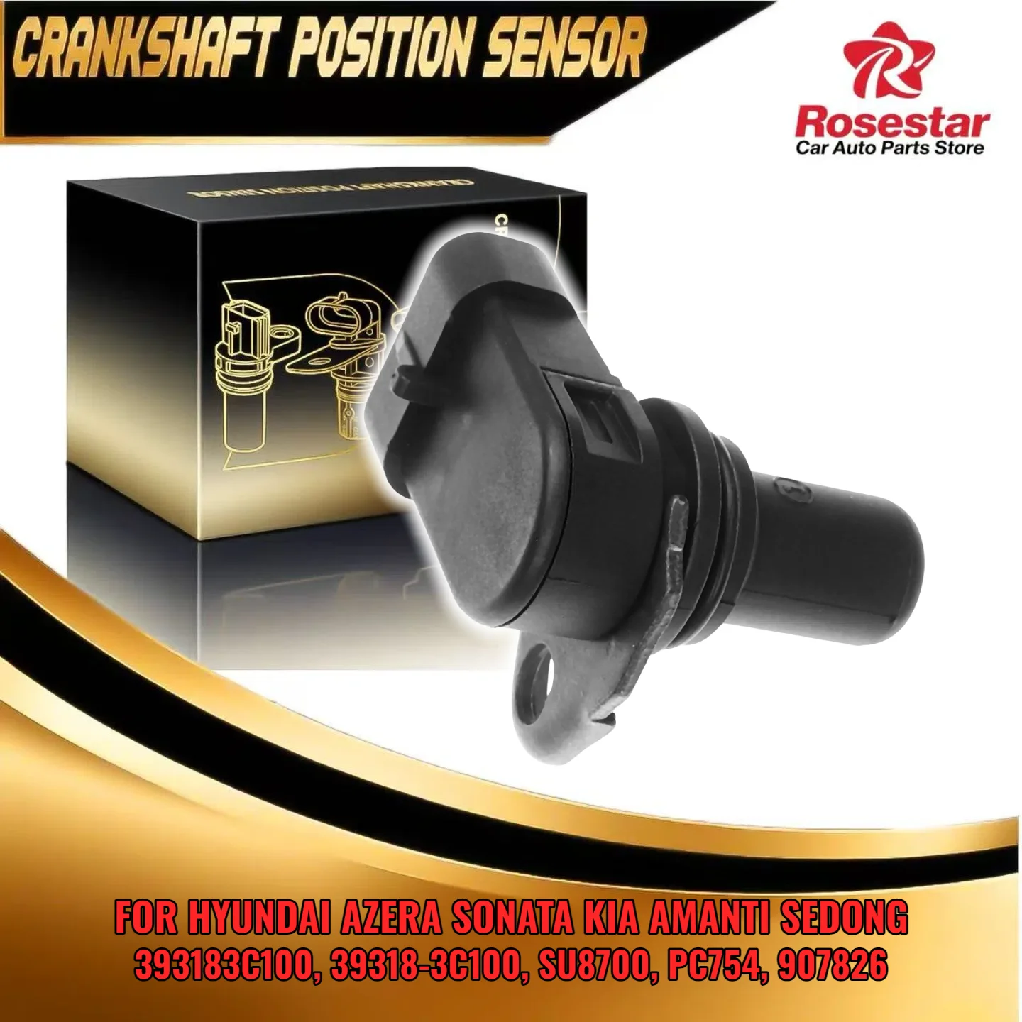 

SU8700 Датчик положения распределительного вала двигателя подходит для Hyundai Kia Entourage Genesis Coupe Santa Fe PC754 907826