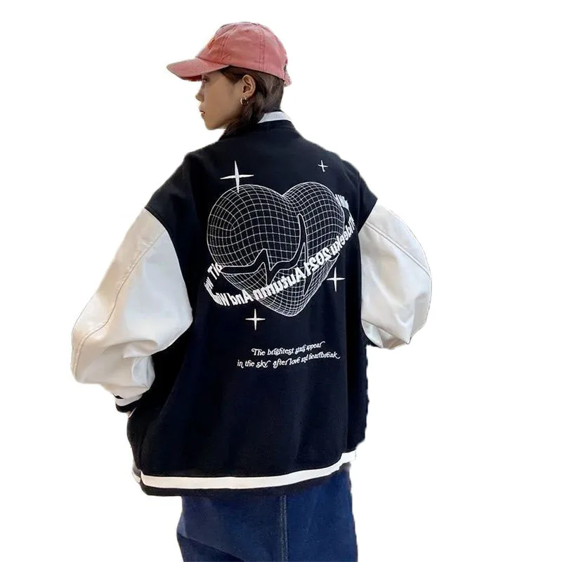 

2022 New Baseball Uniform Thin Coat Female Ins Tide Korean Version Spring Autumn Sunscreen The Same Couple Jacket Coat