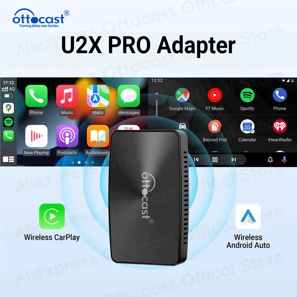 OTTOCAST U2X PRO CarPlay Android Auto Adapter