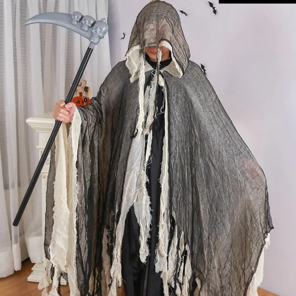 Poliestere Halloween Fantasma Mantelli Foto Pro Abbigliamento Oggetti di scena Dementors Costume cosplay Costumi Outfit Mago
