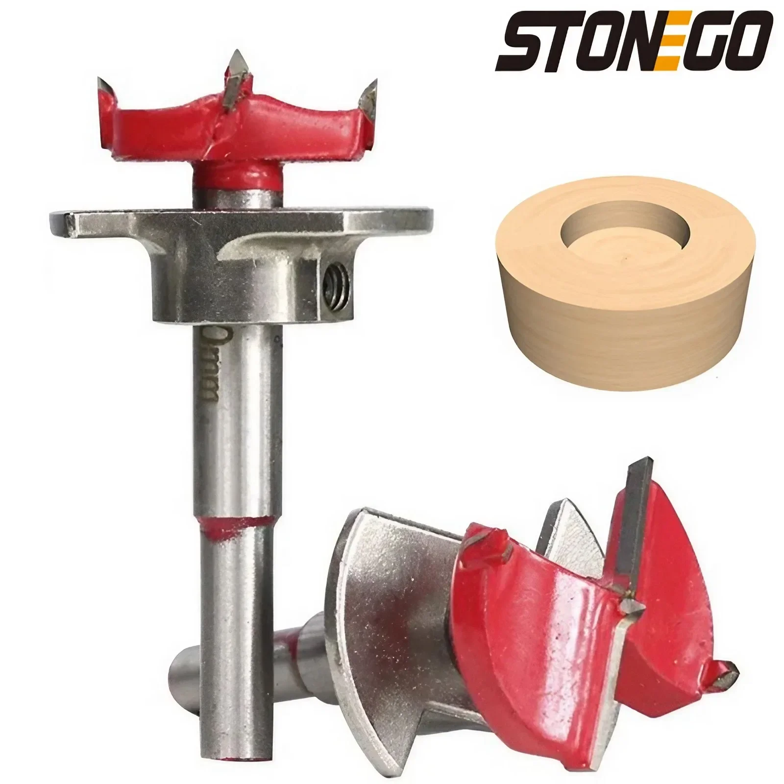 Broca de carburo ajustable, sierra perforadora para herramientas eléctricas de carpintería, 15mm, 20mm, 25mm, 30mm, 35mm, alta calidad, duradera