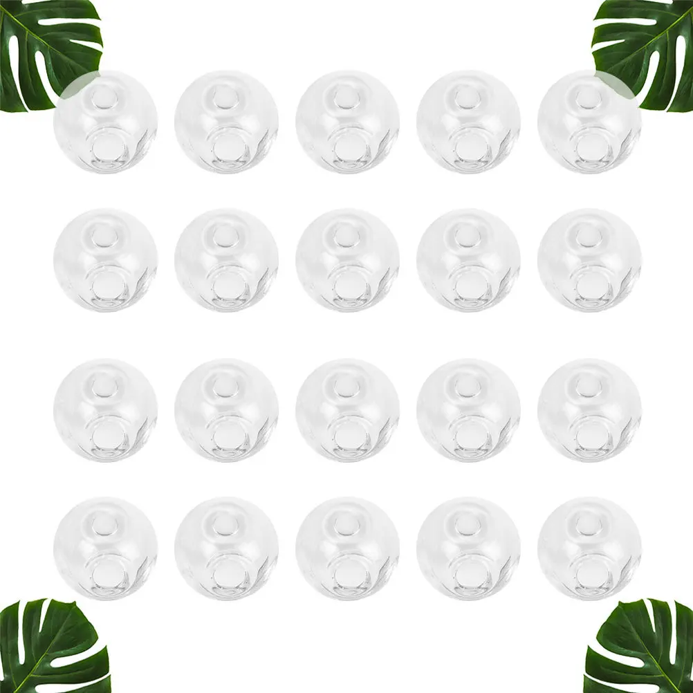 

100 шт., стеклянный шар, ювелирный аксессуар, полые прозрачные 10 мм, серьги «сделай сам», ожерелье, браслет, материал для изготовления, стеклянный шар с отверстием