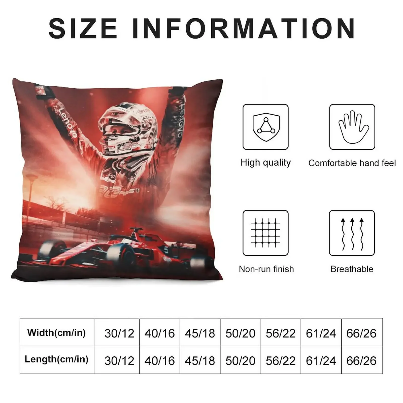 Sebastian Vettel 20 Throw Pillow Sofas Covers Bed pillowcases pillow