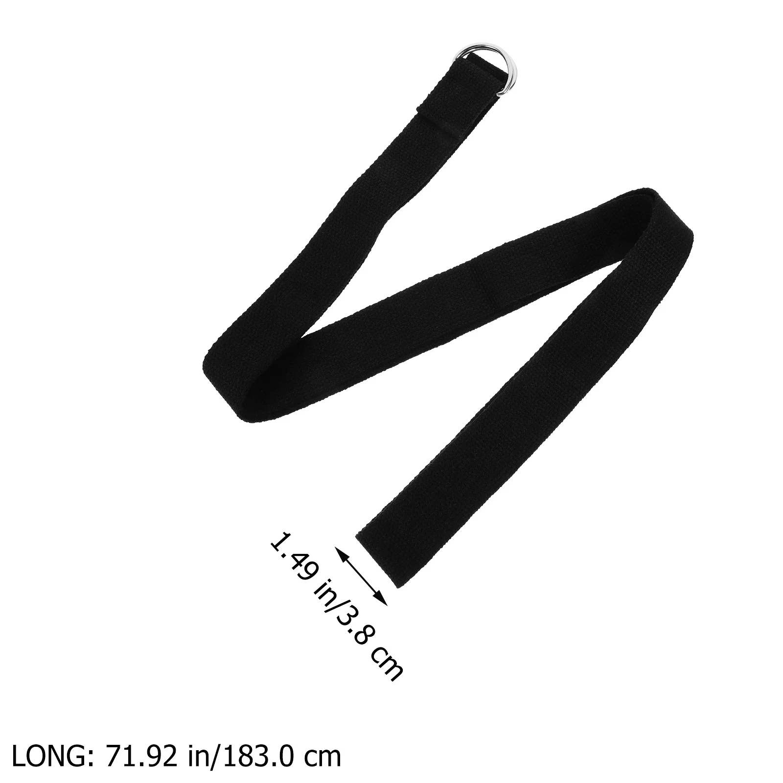 

3pcs Yoga Strap Professional Inelastic Stretching For Flexibility Strength Training Durable Exercise Band Reusable Yoga Band