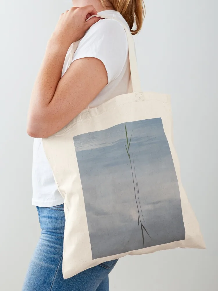 

Water mirror of reed Tote Bag shopper bag woman Portable shopping bag Woman shopper
