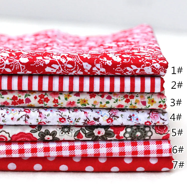 100% Cotton Fat Quarters Patchwork Fabric