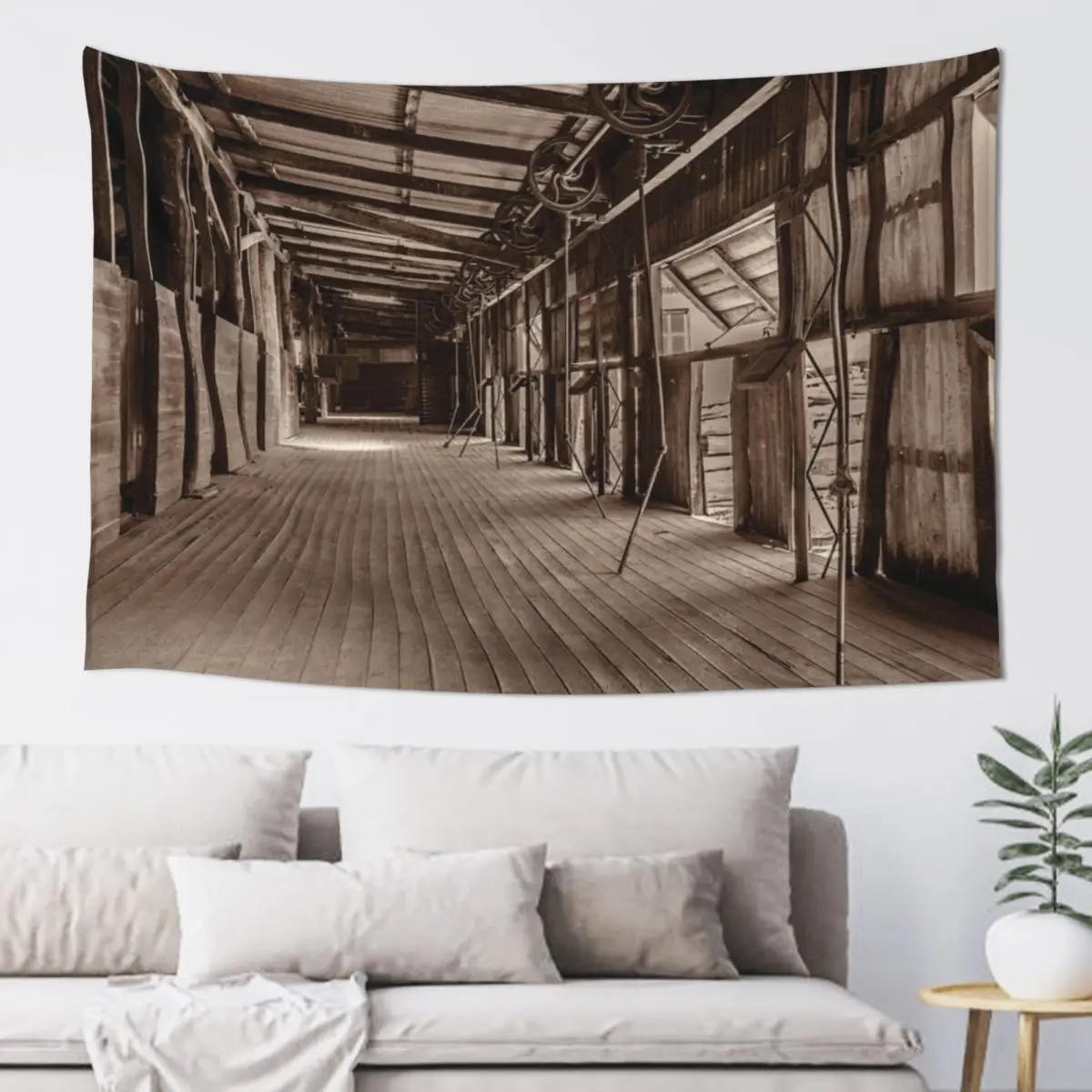 Kinchega Shearing Shed Tapestry Home Decor Aesthetic Wall Hanging Decor Tapestry