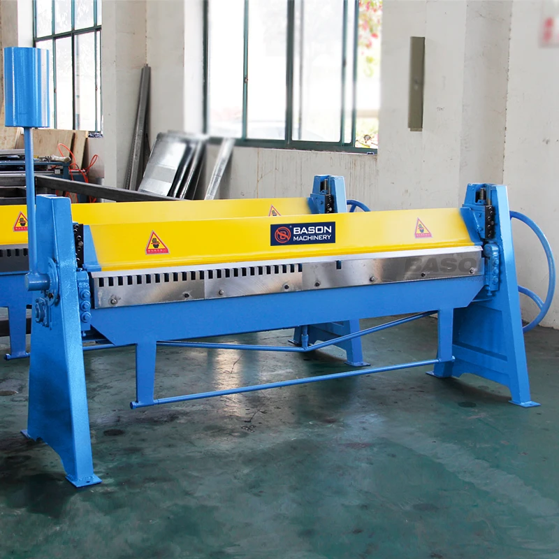 BSMT Manual Sheet Metal Bending Machine 1.5*3000, Customizable TDF Bending Machine Duct Manufacturing Machine