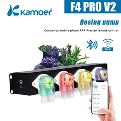 Kamoer F4 PRO V2 WiFi/Bluetooth Dosing Pump, Remote Controlled, Plant and Marine Life Breeding