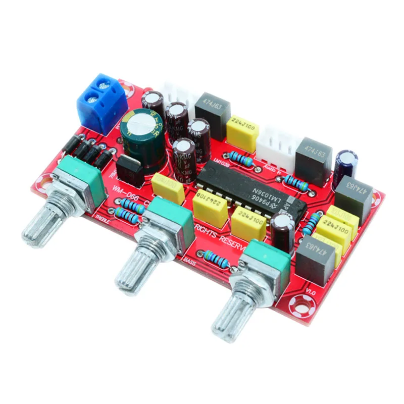 HIFI Fever LM1036 Front-end High and Low Frequency Potentiometer Adjustment High Fidelity Amplifier Audio Tone Front Board