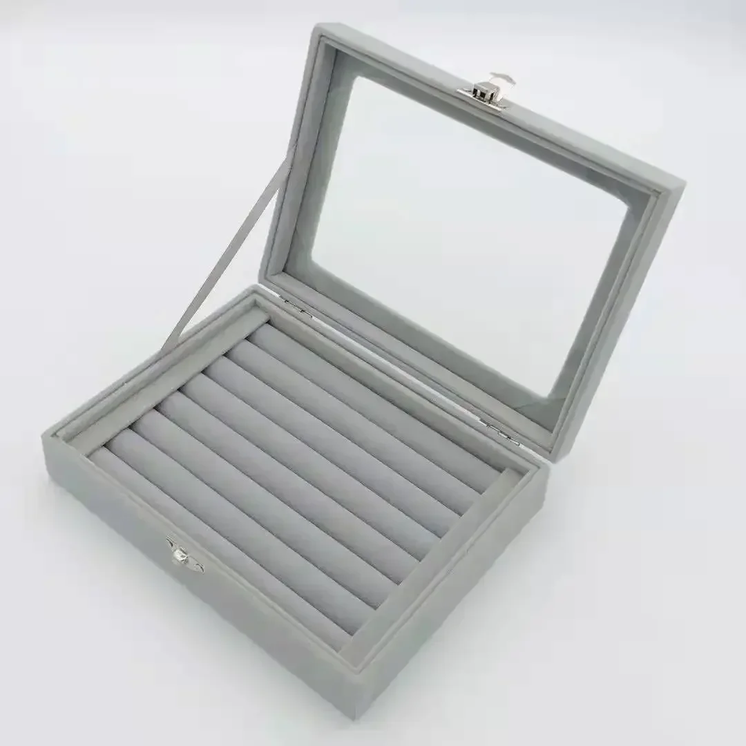 Jewelry Storage Box Earring Ring Display Box