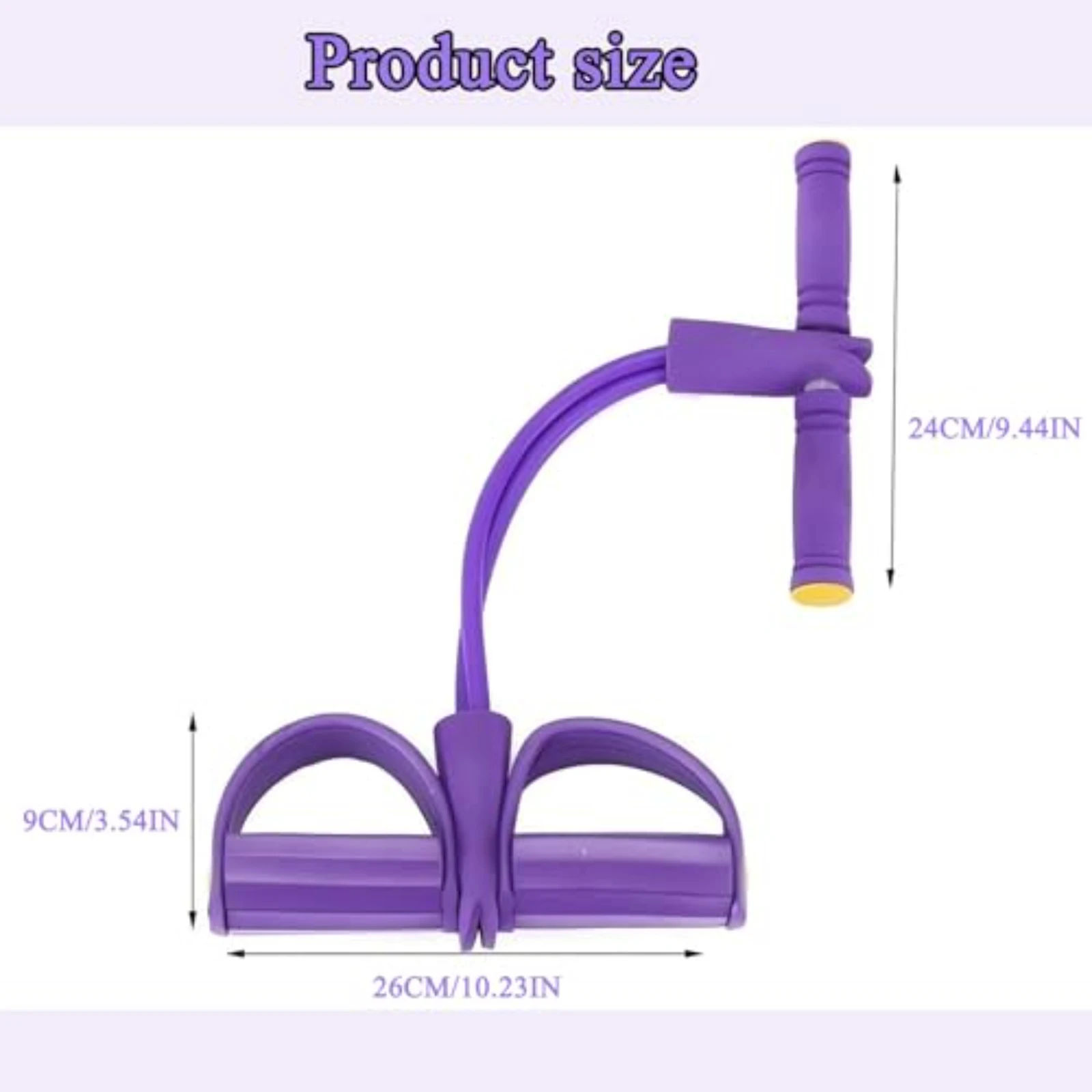 6 أربطة مقاومة لليوجا المرنة، تمرين كامل الجسم، تنحيف الخصر والذراع والساق، معدات لياقة بدنية متينة #6