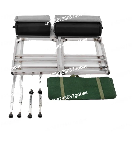 Car telescopic bed frame Outdoor camping lunch break  Folding telescopic bed frame Self-driving bed car MPV universal