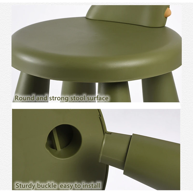 Cartoon Stool Baby Chair Children Stool Kindergarten Footboard Indoor Bench Dinosaur Shape Children Chair Cute Pet Gift