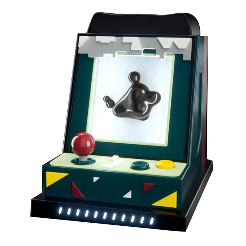 مصباح إيقاع الموسيقى من Ferrofluid، مكبرات صوت سطح المكتب لاقط السوائل المغناطيسية، مصباح عرض بصري رفيق وليس مكبر صوت