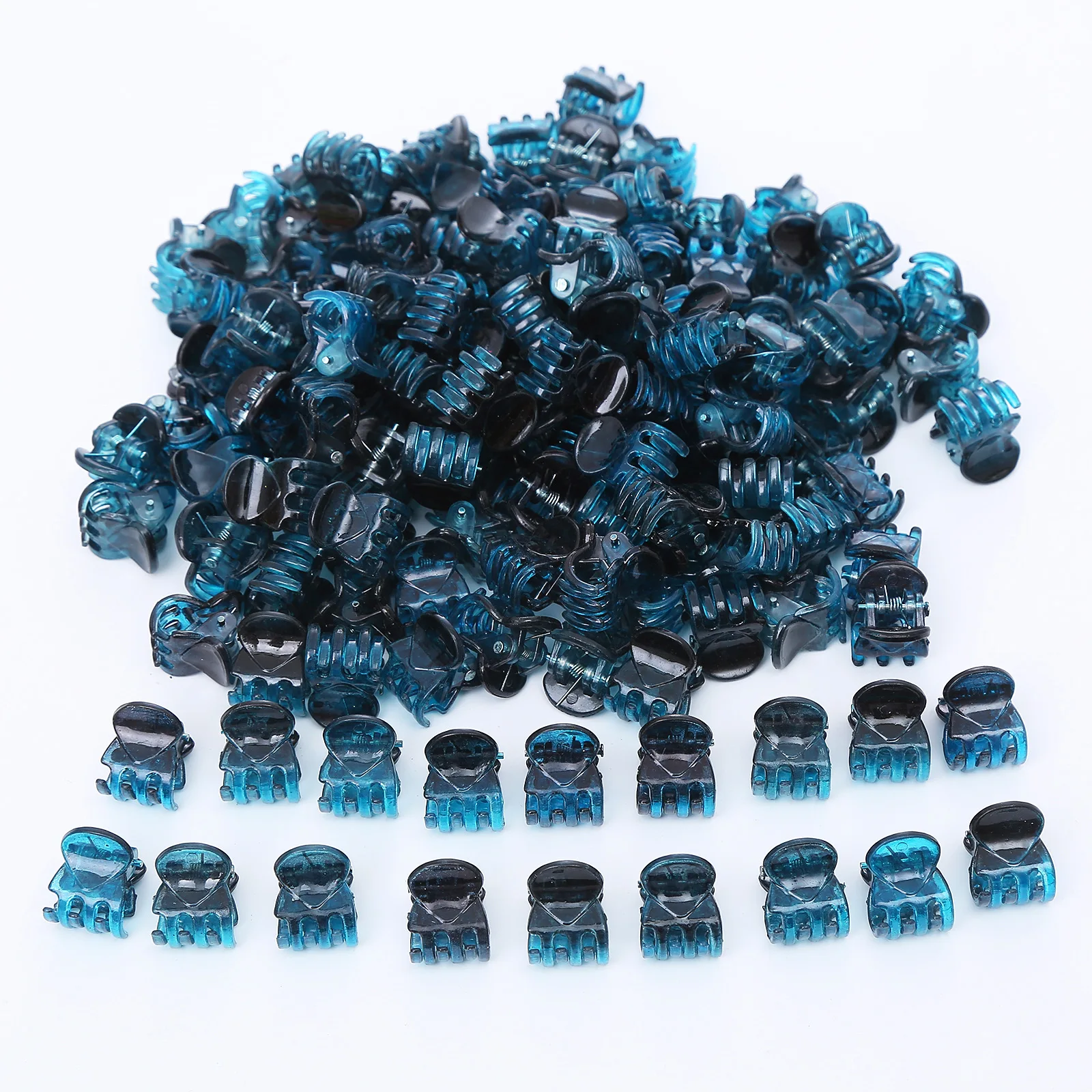 10/20 Teile/satz Kunststoff Kleine Größe Haar Klaue Mädchen Nette Mini Haar Clips Haar Zubehör Transparent Klaue Clip Kinder headwear Geschenk – Detail 5