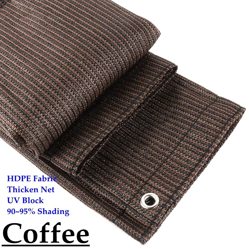 Teри 95% Hoge Kwaliteit Anti-UV HDPE Zonnescherm Netto Pergola Luifel Zonnescherm Zeilen Tuinhek Netting Balkon Privacy Scherm
