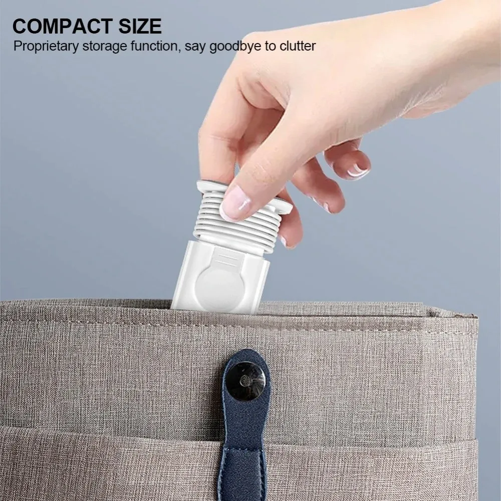 New Silicone Material Data Cable Winder Protective Design Anti-Break Cable Organizer Portable Charger Protective Case Travel Use