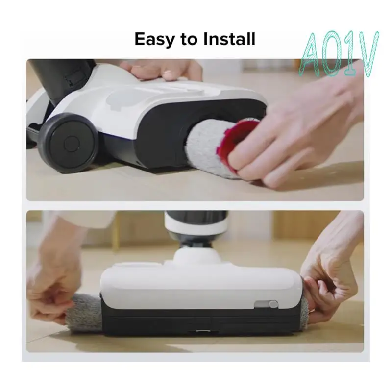 

A01V-Основная щетка для пылесоса Roborock Dyad Pro/Dyad Pro Combo/WD2H1A/A10 Ultra для влажной и сухой уборки