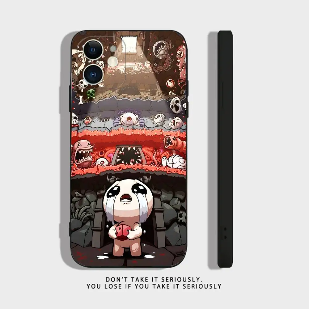 Cool The Binding of Isaac For iPhone 17,16,15,14,13,12,11,Pro,X,XS,Max,XR,Plus,Mini Soft Silicone Phone Case Black Shockproof view 4