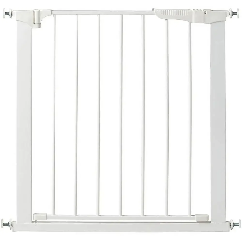 Auto-Close Pressure Mounted Safety Gate with Magnet-Lock Technology White 29