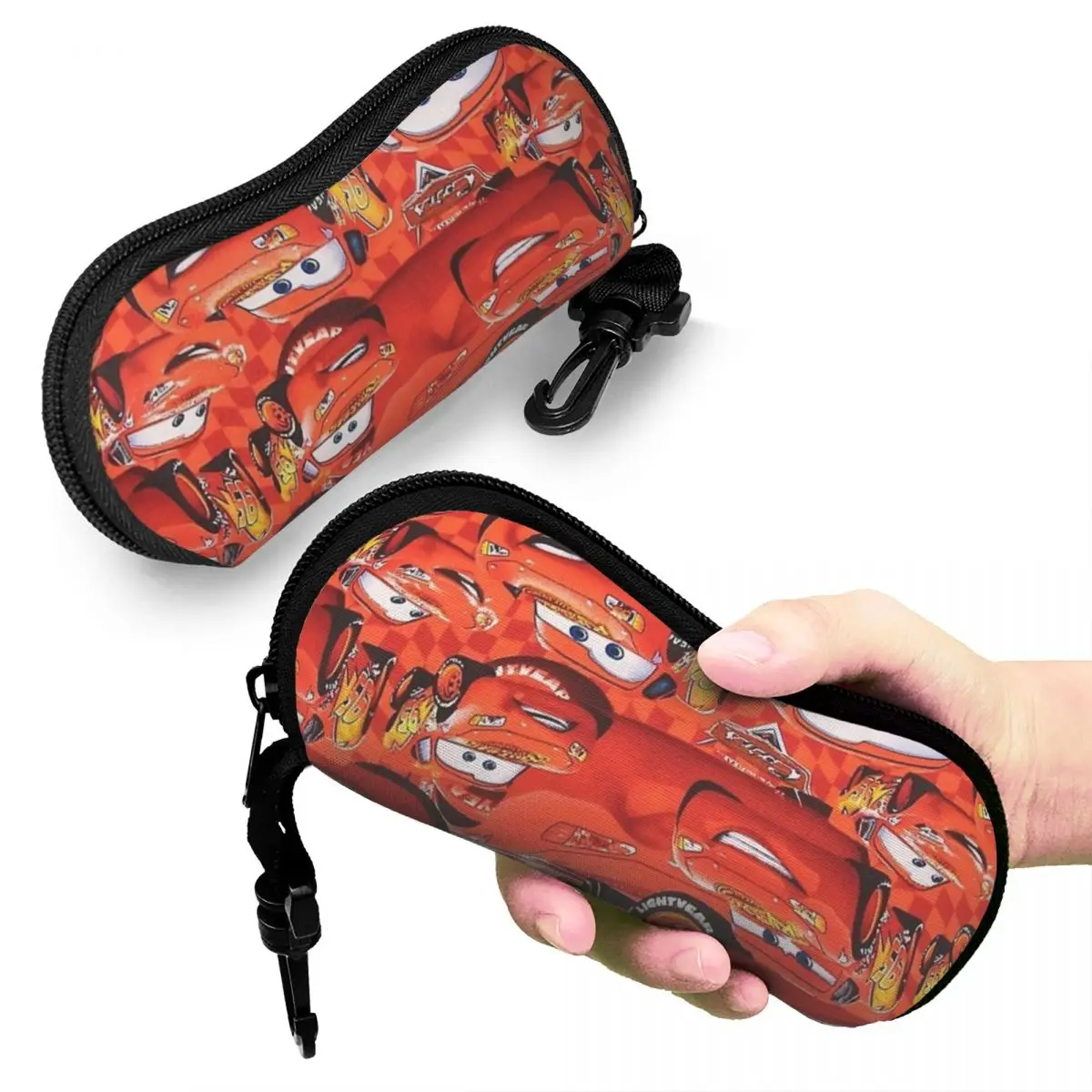 Lightning Mcqueen Cars Galaxy Glasses Case Anti-Fall Accessories Sunglasses Box Small Sunglasses Box