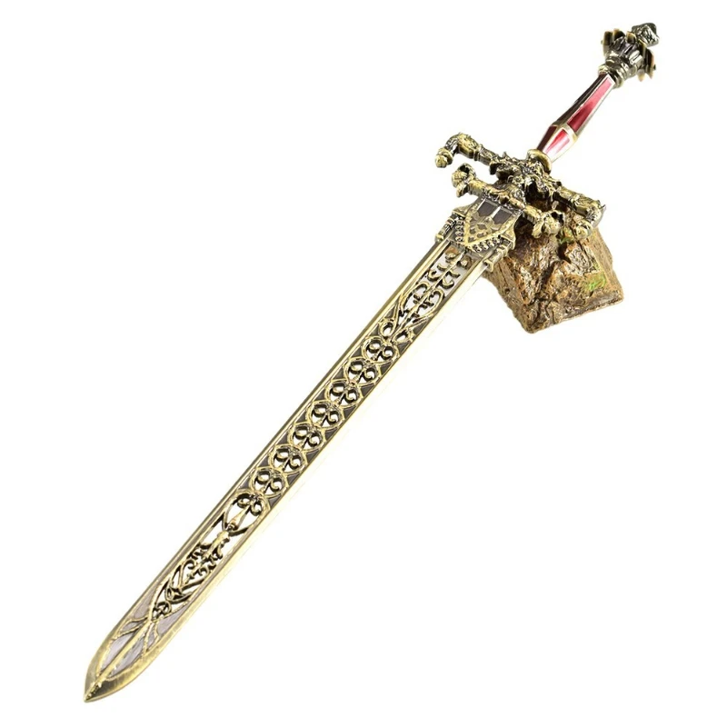 ดาบไนท์แอนด์ไฟร์ ของเล่นดาบคาตานะ ขนาด 30 ซม. ของสะสมจากเกม Elden Ring ทำจากโลหะ เหมาะสำหรับตกแต่งโต๊ะทำงาน ของขวัญสำหรับเด็กผู้ชาย
