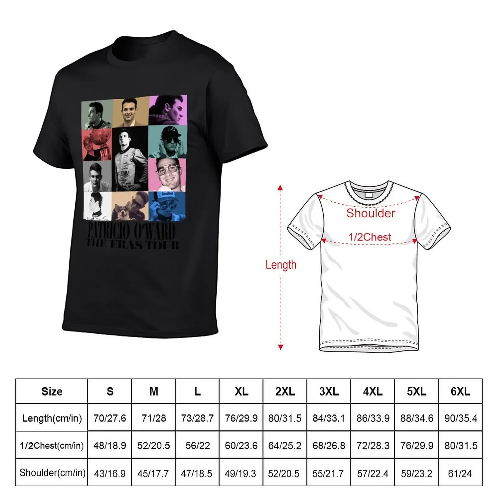 Pato O'ward Tour! T-Shirt anime clothes blanks mens t shirts pack