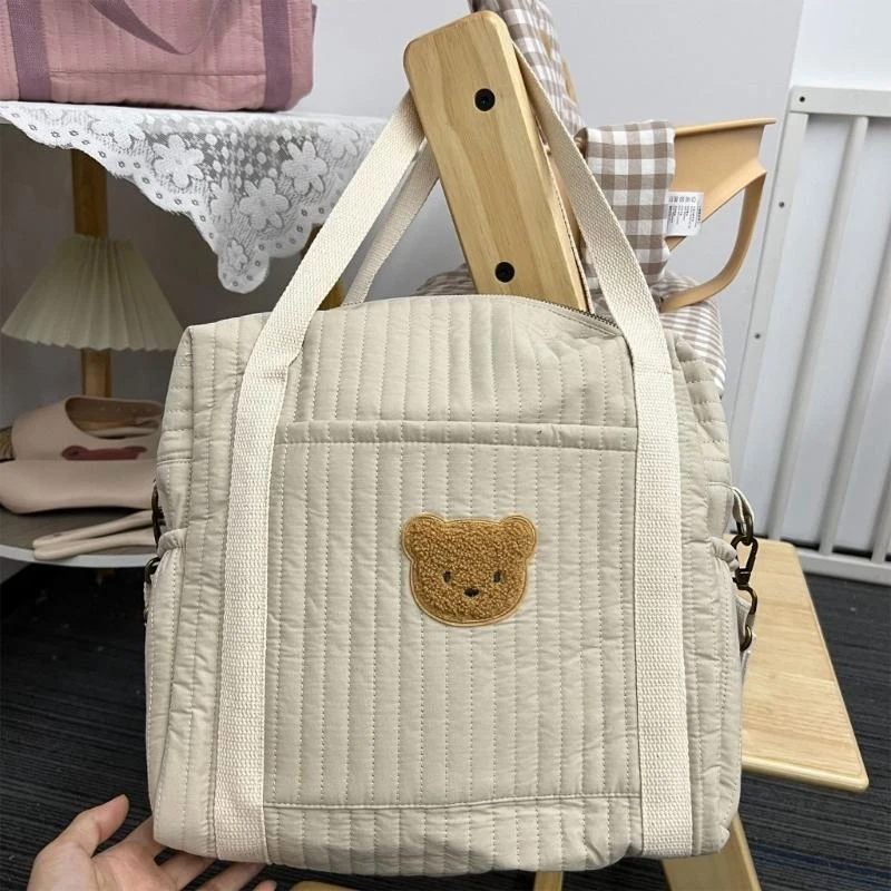 

J15U Stroller Bag Pram Hanging-Bag Mommy Handbag Portable Travel Bag Baby Nappy Bag