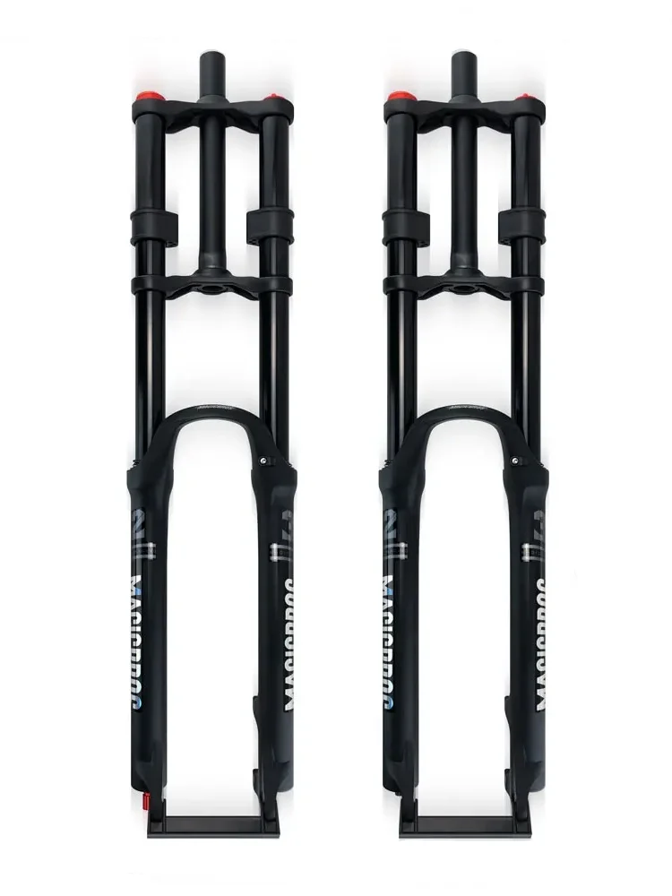AliExpress NONE Mountain Bike Air Suspension Fork 26” 27.5” 29” Double Shoulder Straight Tube 180MM Travel For Electric E Bike Mountain Bicycle